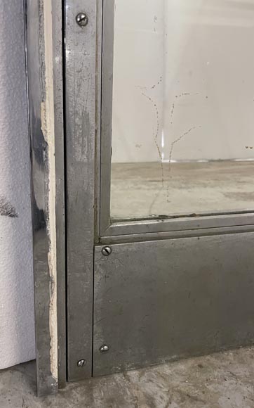 Porte Art Déco en métal aux miroirs Porte Art Déco en métal aux miroirs-4