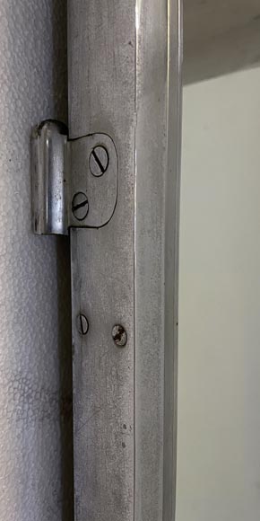 Porte Art Déco en métal aux miroirs Porte Art Déco en métal aux miroirs-11