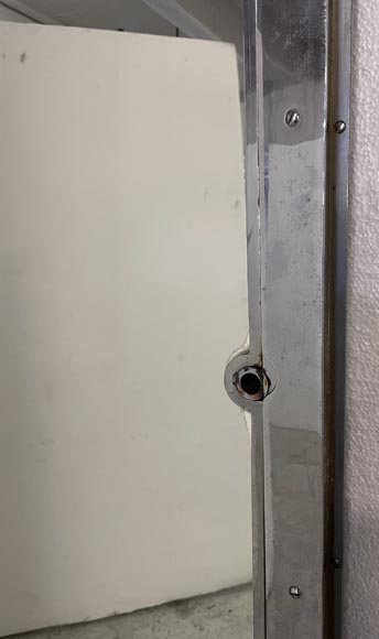 Porte Art Déco en métal aux miroirs Porte Art Déco en métal aux miroirs-12