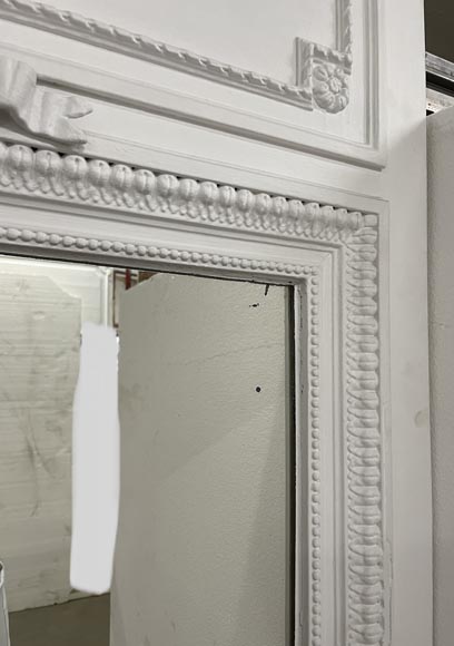 Trumeau de style Louis XVI aux ruban et frises, XIXe siècle Trumeau de style Louis XVI aux ruban et frises, XIXe siècle-3