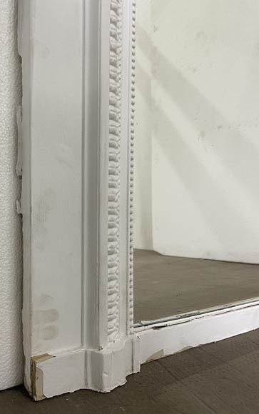 Trumeau de style Louis XVI aux ruban et frises, XIXe siècle Trumeau de style Louis XVI aux ruban et frises, XIXe siècle-5