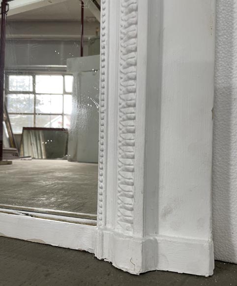 Trumeau de style Louis XVI aux ruban et frises, XIXe siècle Trumeau de style Louis XVI aux ruban et frises, XIXe siècle-6