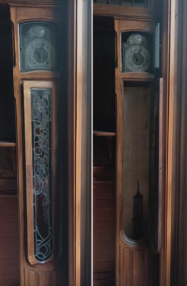 Pièce de boiserie Art & Craft provenant de l’hôtel particulier de l’architecte Henry GUEDY, 1912-1913 Pièce de boiserie Art & Craft provenant de l’hôtel particulier de l’architecte Henry GUEDY, 1912-1913-4