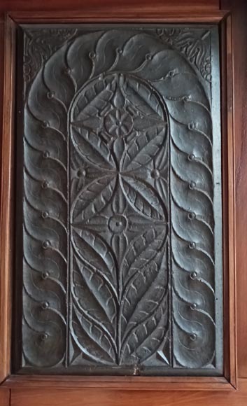 Pièce de boiserie Art & Craft provenant de l’hôtel particulier de l’architecte Henry GUEDY, 1912-1913 Pièce de boiserie Art & Craft provenant de l’hôtel particulier de l’architecte Henry GUEDY, 1912-1913-6