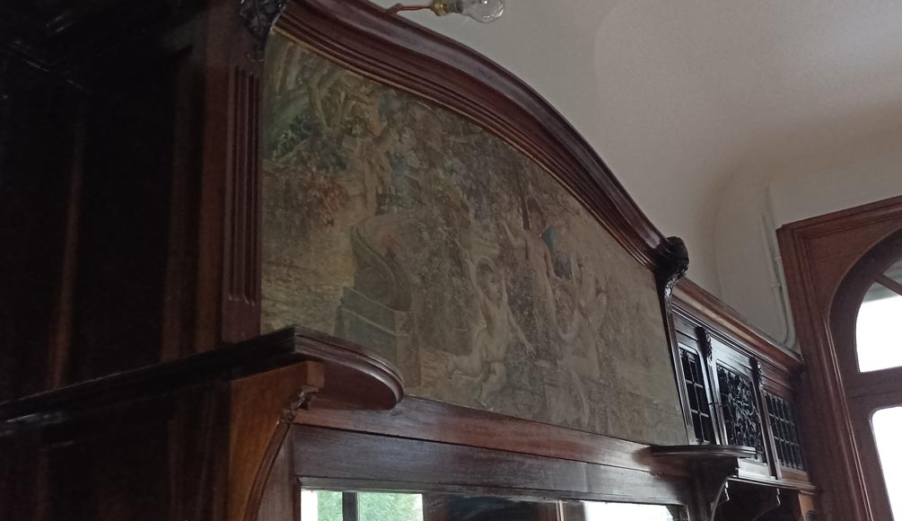 Pièce de boiserie Art & Craft provenant de l’hôtel particulier de l’architecte Henry GUEDY, 1912-1913 Pièce de boiserie Art & Craft provenant de l’hôtel particulier de l’architecte Henry GUEDY, 1912-1913-9