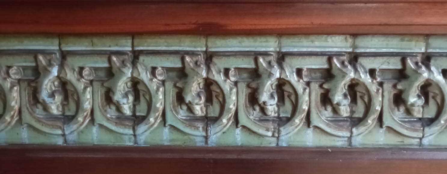 Pièce de boiserie Art & Craft provenant de l’hôtel particulier de l’architecte Henry GUEDY, 1912-1913 Pièce de boiserie Art & Craft provenant de l’hôtel particulier de l’architecte Henry GUEDY, 1912-1913-13