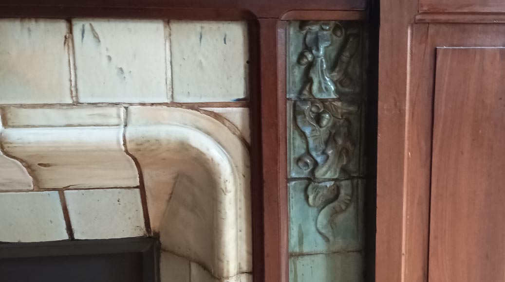 Pièce de boiserie Art & Craft provenant de l’hôtel particulier de l’architecte Henry GUEDY, 1912-1913 Pièce de boiserie Art & Craft provenant de l’hôtel particulier de l’architecte Henry GUEDY, 1912-1913-18