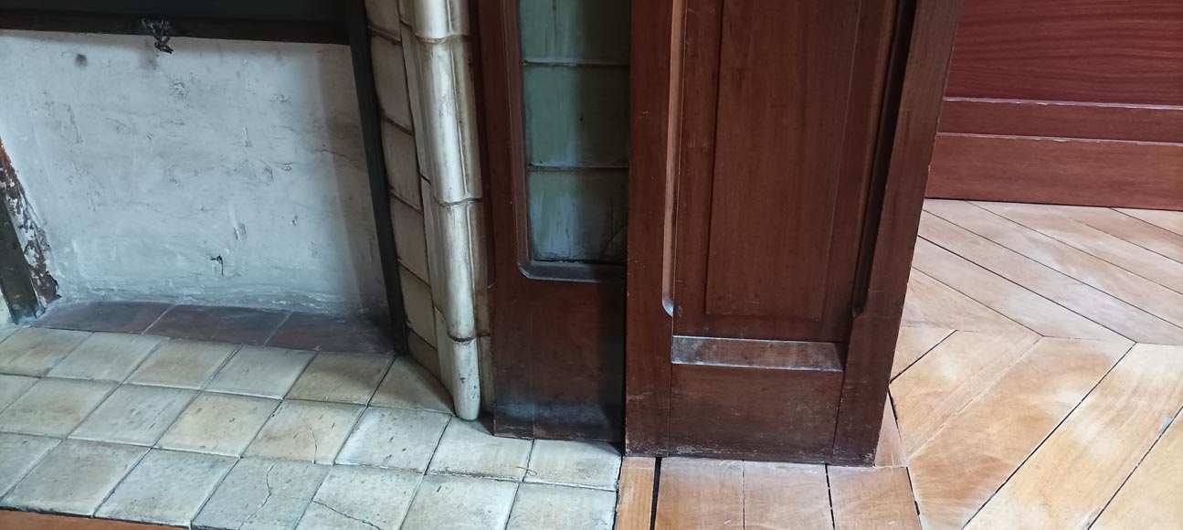 Pièce de boiserie Art & Craft provenant de l’hôtel particulier de l’architecte Henry GUEDY, 1912-1913 Pièce de boiserie Art & Craft provenant de l’hôtel particulier de l’architecte Henry GUEDY, 1912-1913-19