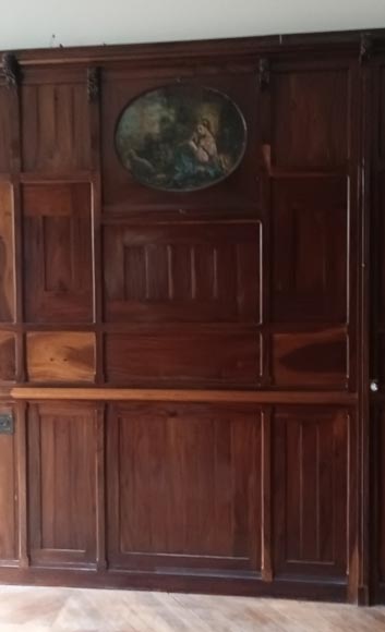 Pièce de boiserie Art & Craft provenant de l’hôtel particulier de l’architecte Henry GUEDY, 1912-1913 Pièce de boiserie Art & Craft provenant de l’hôtel particulier de l’architecte Henry GUEDY, 1912-1913-25