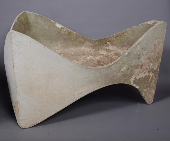 Willy Guhl, rare paire de jardinière dent, vers 1954 Willy Guhl, rare paire de jardinière dent, vers 1954-3