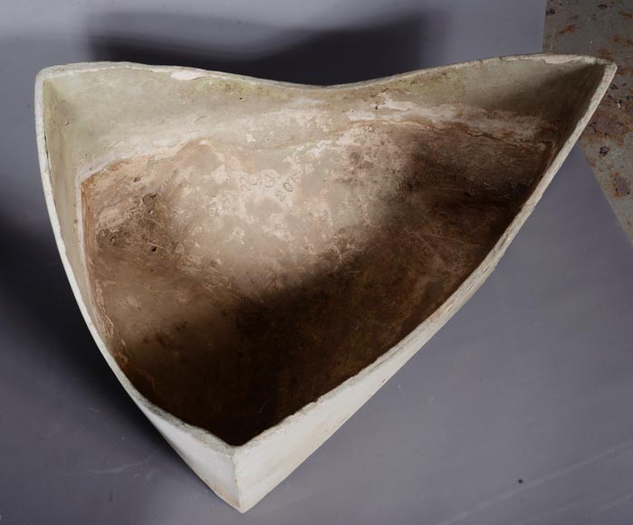 Willy Guhl, rare paire de jardinière dent, vers 1954 Willy Guhl, rare paire de jardinière dent, vers 1954-8