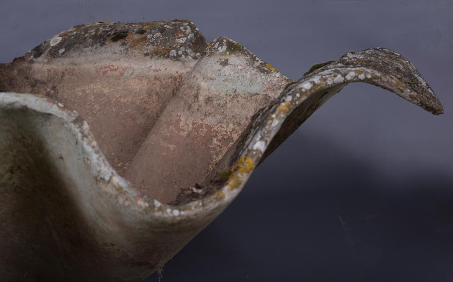 Willy Guhl, Paires De Jardinières En Fibro Ciment Willy Guhl, Paires De Jardinières En Fibro Ciment-5