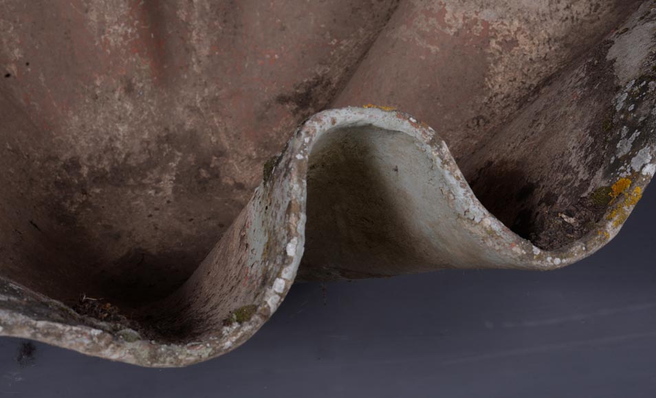 Willy Guhl, Paires De Jardinières En Fibro Ciment Willy Guhl, Paires De Jardinières En Fibro Ciment-7