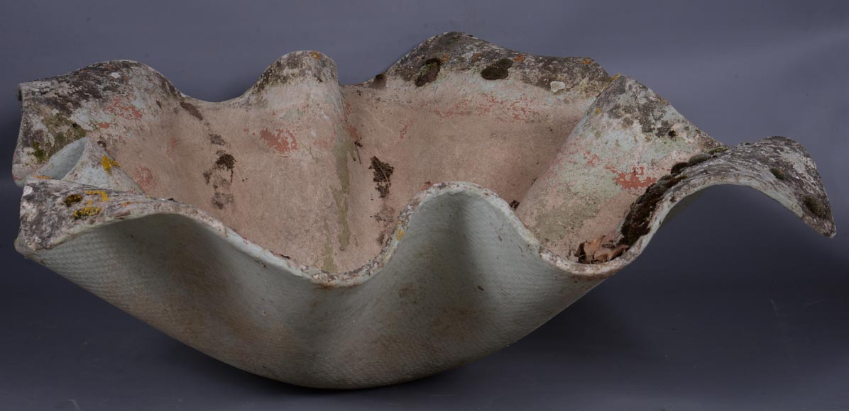 Willy Guhl, Paires De Jardinières En Fibro Ciment Willy Guhl, Paires De Jardinières En Fibro Ciment-10