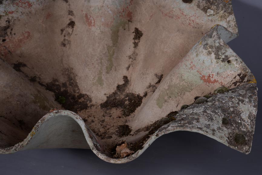 Willy Guhl, Paires De Jardinières En Fibro Ciment Willy Guhl, Paires De Jardinières En Fibro Ciment-11