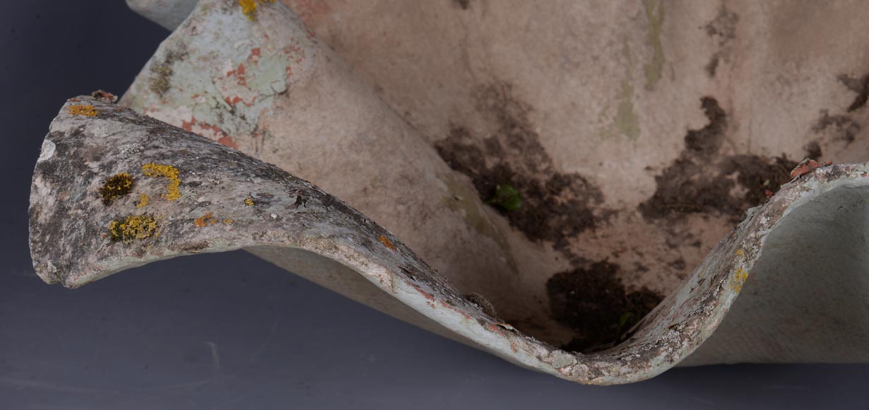 Willy Guhl, Paires De Jardinières En Fibro Ciment Willy Guhl, Paires De Jardinières En Fibro Ciment-14