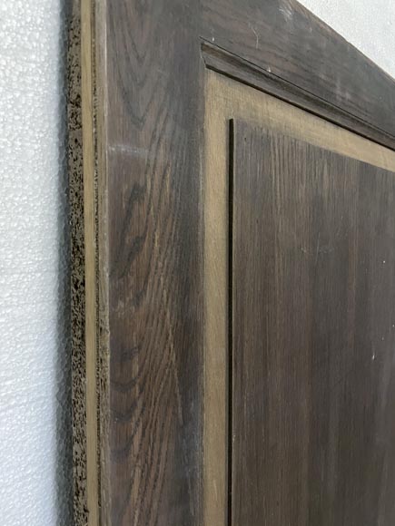 Petite porte en noyer sculpté à décor de losanges Petite porte en noyer sculpté à décor de losanges-6