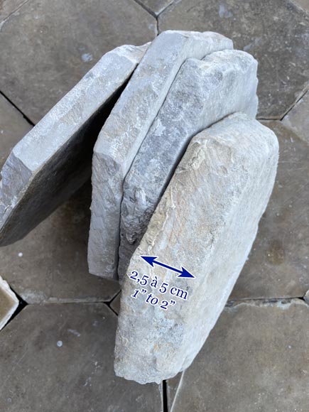 Environ 5 m² de sol à cabochons en pierre Environ 5 m² de sol à cabochons en pierre-3