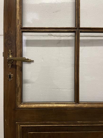 Eléments de boiseries avec décor en velours et cuir de Cordoue, XIXe siècle Eléments de boiseries avec décor en velours et cuir de Cordoue, XIXe siècle-16