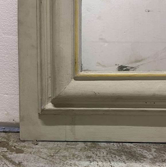 Trumeau en bois peint mouluré Trumeau en bois peint mouluré-6