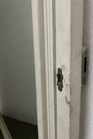 Trumeau en bois peint mouluré Trumeau en bois peint mouluré -5