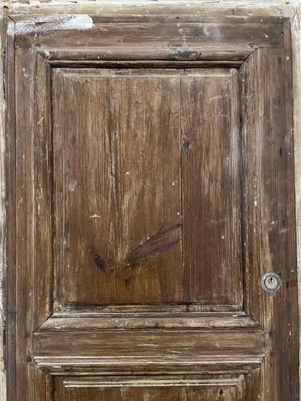 Porte de placard en bois résineux et contreplaqué Porte de placard en bois résineux et contreplaqué-3