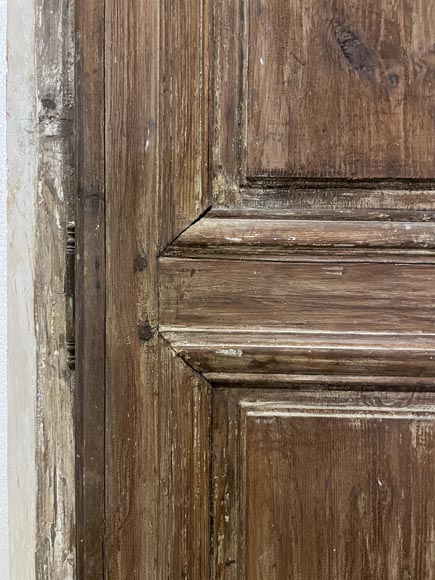 Porte de placard en bois résineux et contreplaqué Porte de placard en bois résineux et contreplaqué-4