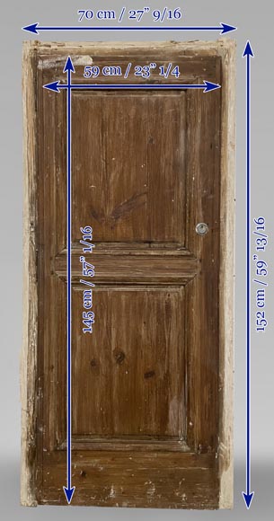 Porte de placard en bois résineux et contreplaqué Porte de placard en bois résineux et contreplaqué-7