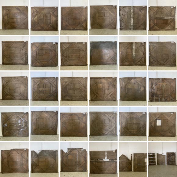 Lot d'environ 34m² de paquet Arenberg, XVIIIe siècle Lot d'environ 34m² de paquet Arenberg, XVIIIe siècle-7