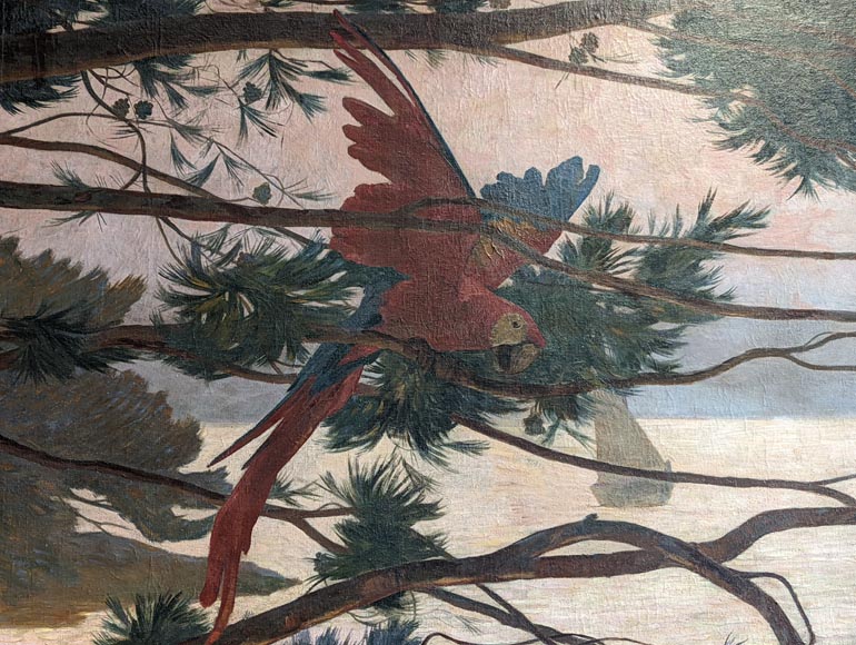 Edmond TAPISSIER - « Les Sirènes », Salon de 1896 Edmond TAPISSIER - « Les Sirènes », Salon de 1896-7