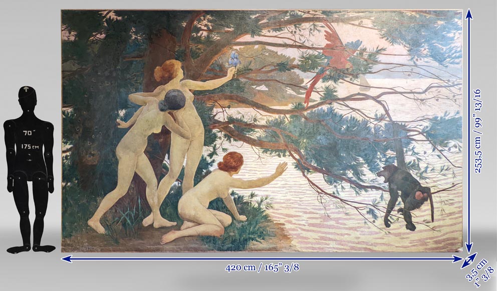 Edmond TAPISSIER - « Les Sirènes », Salon de 1896 Edmond TAPISSIER - « Les Sirènes », Salon de 1896-10