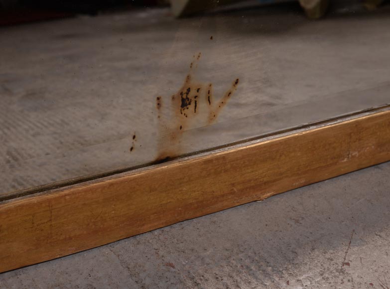 Très beau trumeau de style Louis XV à la coquille ajourée Très beau trumeau de style Louis XV à la coquille ajourée-8