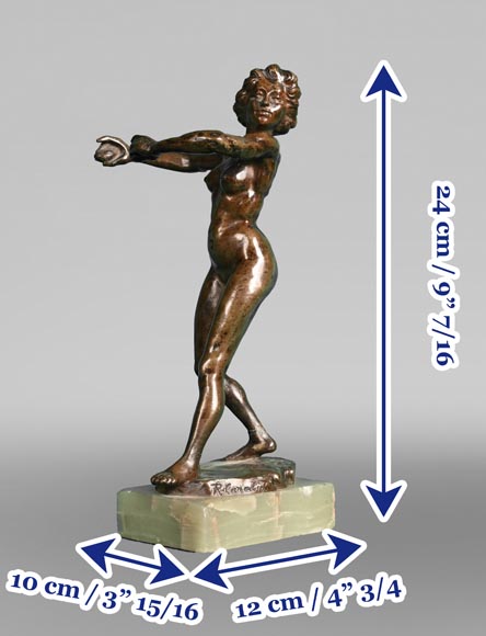 François-Rupert CARABIN, Troisième Danseuse aux crotales, 1906 François-Rupert CARABIN, Troisième Danseuse aux crotales, 1906-5