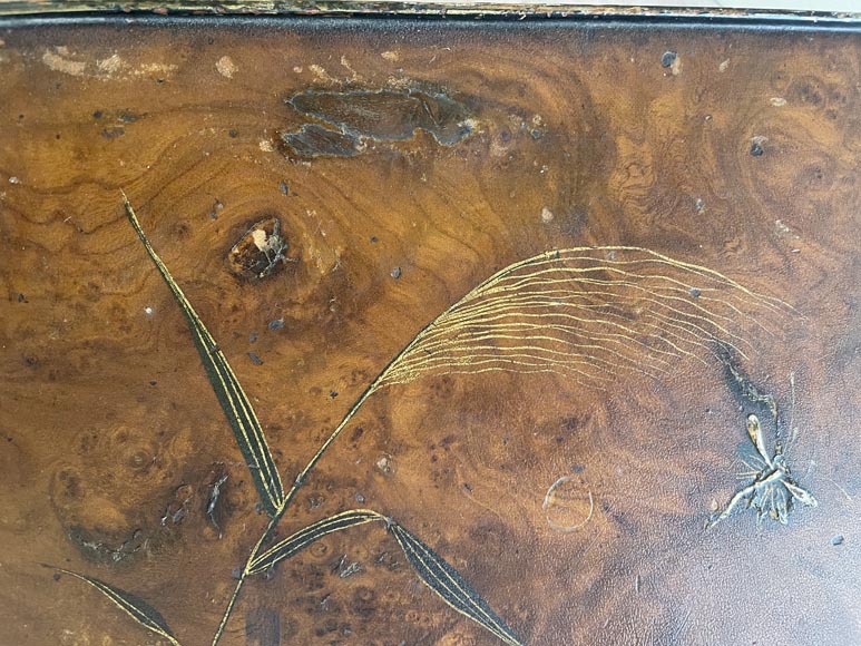 Louis MAJORELLE (attr.à) Table à thé à décor en vernis Martin, vers 1880-1890 Louis MAJORELLE (attr.à) Table à thé à décor en vernis Martin, vers 1880-1890-5