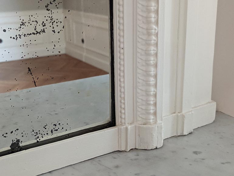 Trumeau de style Louis XVI à la guirlande de fleurs Trumeau de style Louis XVI à la guirlande de fleurs-7