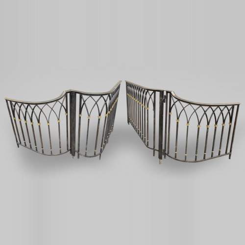 Rampe en fer forgé Art Déco