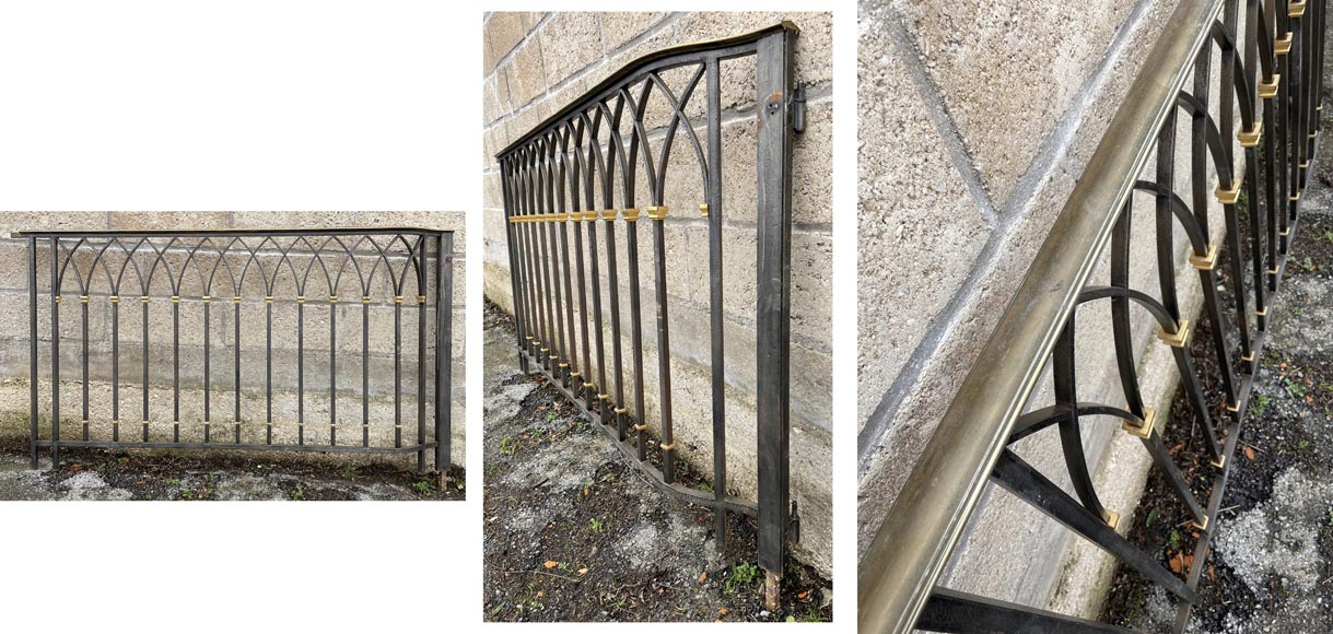 Rampe en fer forgé Art Déco Rampe en fer forgé Art Déco-4