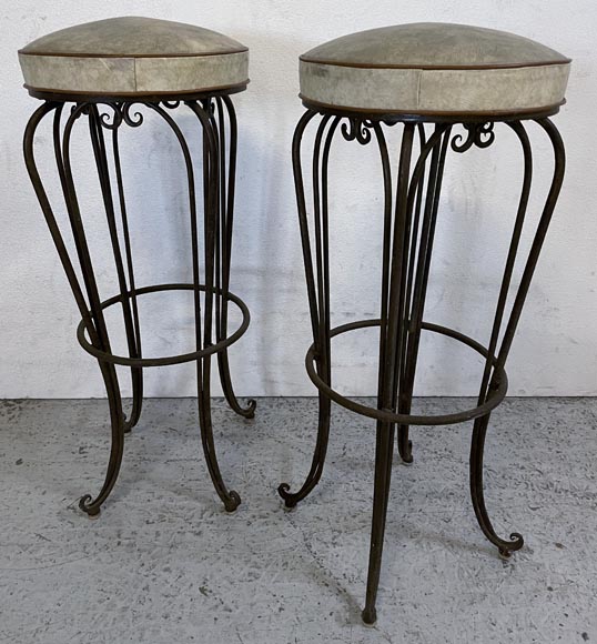 Comptoir italien avec chaises, années 70 Comptoir italien avec chaises, années 70-2