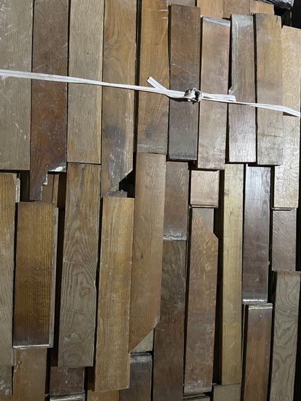 Lot de 45 m² de parquet linéaire en chêne Lot de 45 m² de parquet linéaire en chêne-6