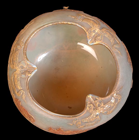 DAUM Nancy — Vase Art Nouveau « Feuilles d’érable » DAUM Nancy — Vase Art Nouveau « Feuilles d’érable »-7