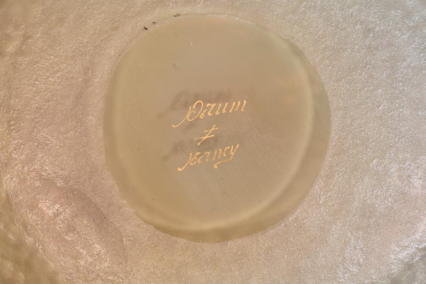 DAUM Nancy — Vase Art Nouveau « Feuilles d’érable » DAUM Nancy — Vase Art Nouveau « Feuilles d’érable »-8