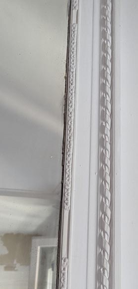 Trumeau de style Napoléon III au décor de ruban croisé Trumeau de style Napoléon III au décor de ruban croisé-4