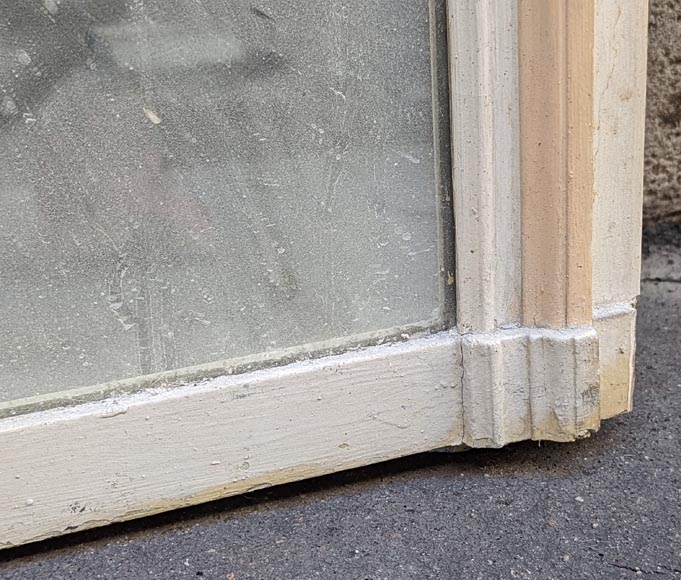 Trumeau en stuc et bois peint de style Louis XVI Trumeau en stuc et bois peint de style Louis XVI-4