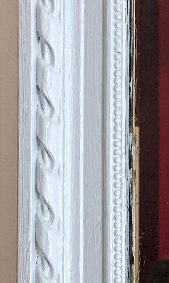 Petit trumeau de style Louis XVI au décor de ruban ajouré Petit trumeau de style Louis XVI au décor de ruban ajouré-4