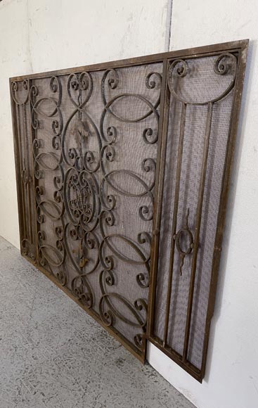 Grille de radiateur en fonte de fer Grille de radiateur en fonte de fer-1