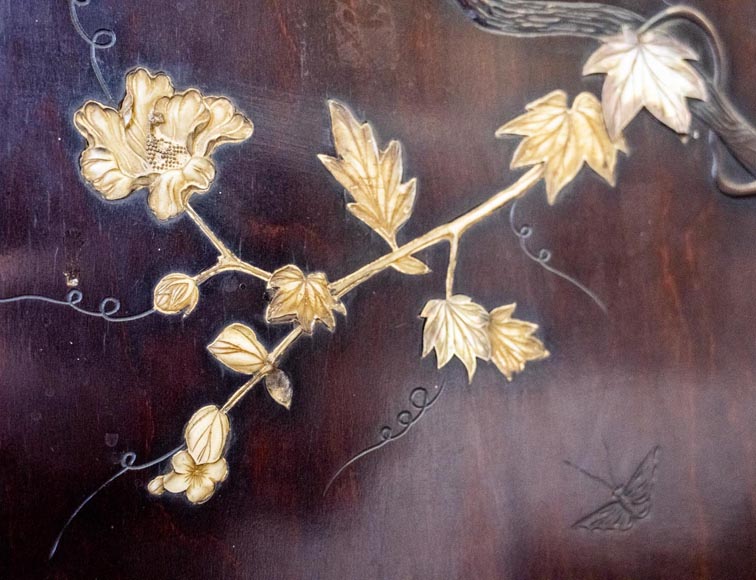 Gabriel VIARDOT, ensemble de mobilier japonisant pour chambre à coucher Gabriel VIARDOT, ensemble de mobilier japonisant pour chambre à coucher-12