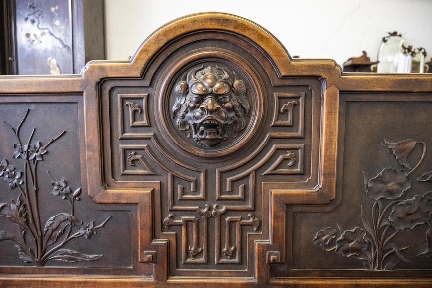 Gabriel VIARDOT, ensemble de mobilier japonisant pour chambre à coucher Gabriel VIARDOT, ensemble de mobilier japonisant pour chambre à coucher-13