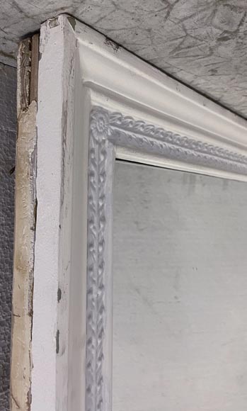 Trumeau en stuc et bois peint de style Restauration Trumeau en stuc et bois peint de style Restauration-1