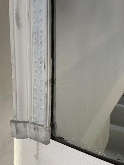 Trumeau en stuc et bois peint de style Restauration Trumeau en stuc et bois peint de style Restauration-4