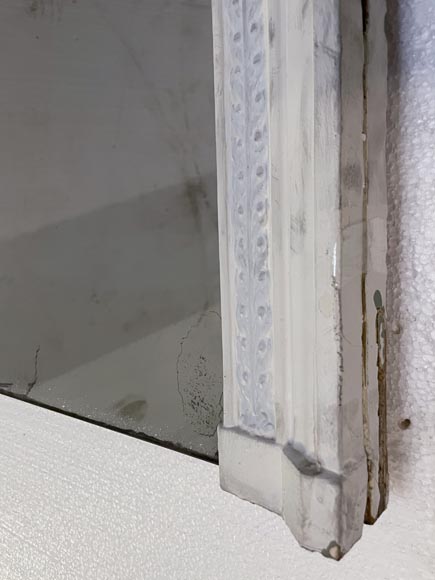 Trumeau en stuc et bois peint de style Restauration Trumeau en stuc et bois peint de style Restauration-5